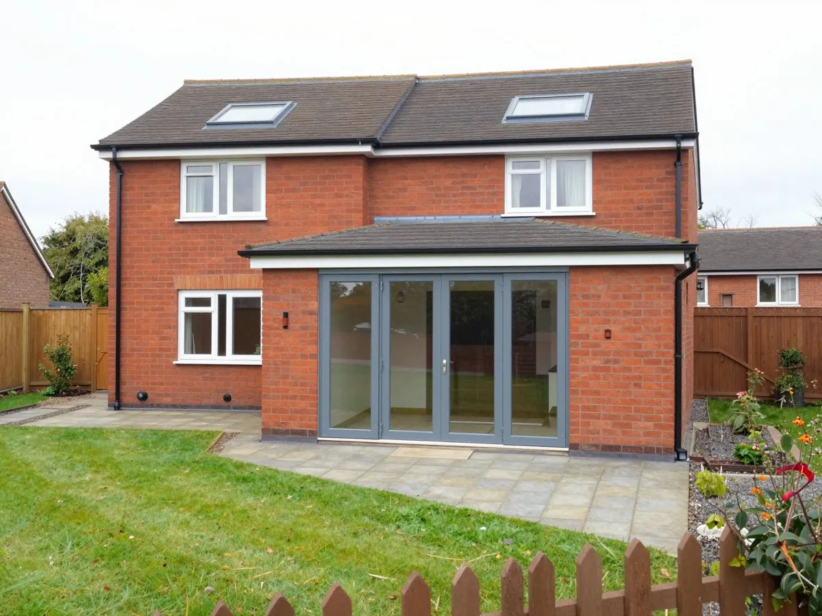 Indicative image of a single-storey rear extension. Not a photograph of an SG job.
