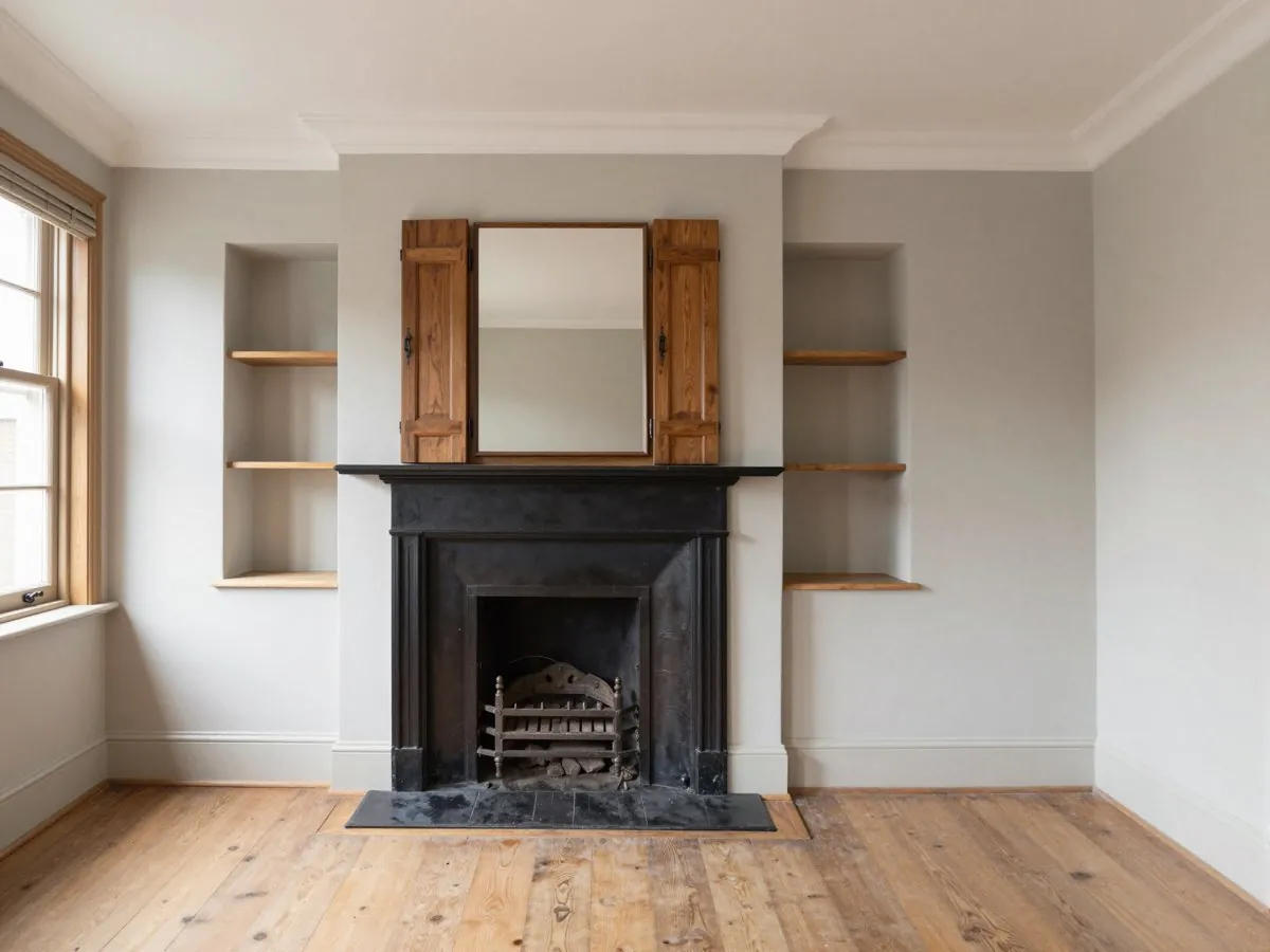 Indicative image of a refurbished Victorian living room. Not a photograph of an SG job.
